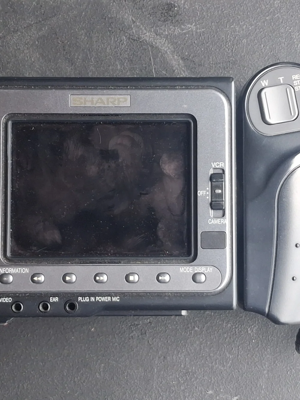Sharp Viewcam Black Video Camera with Accessories